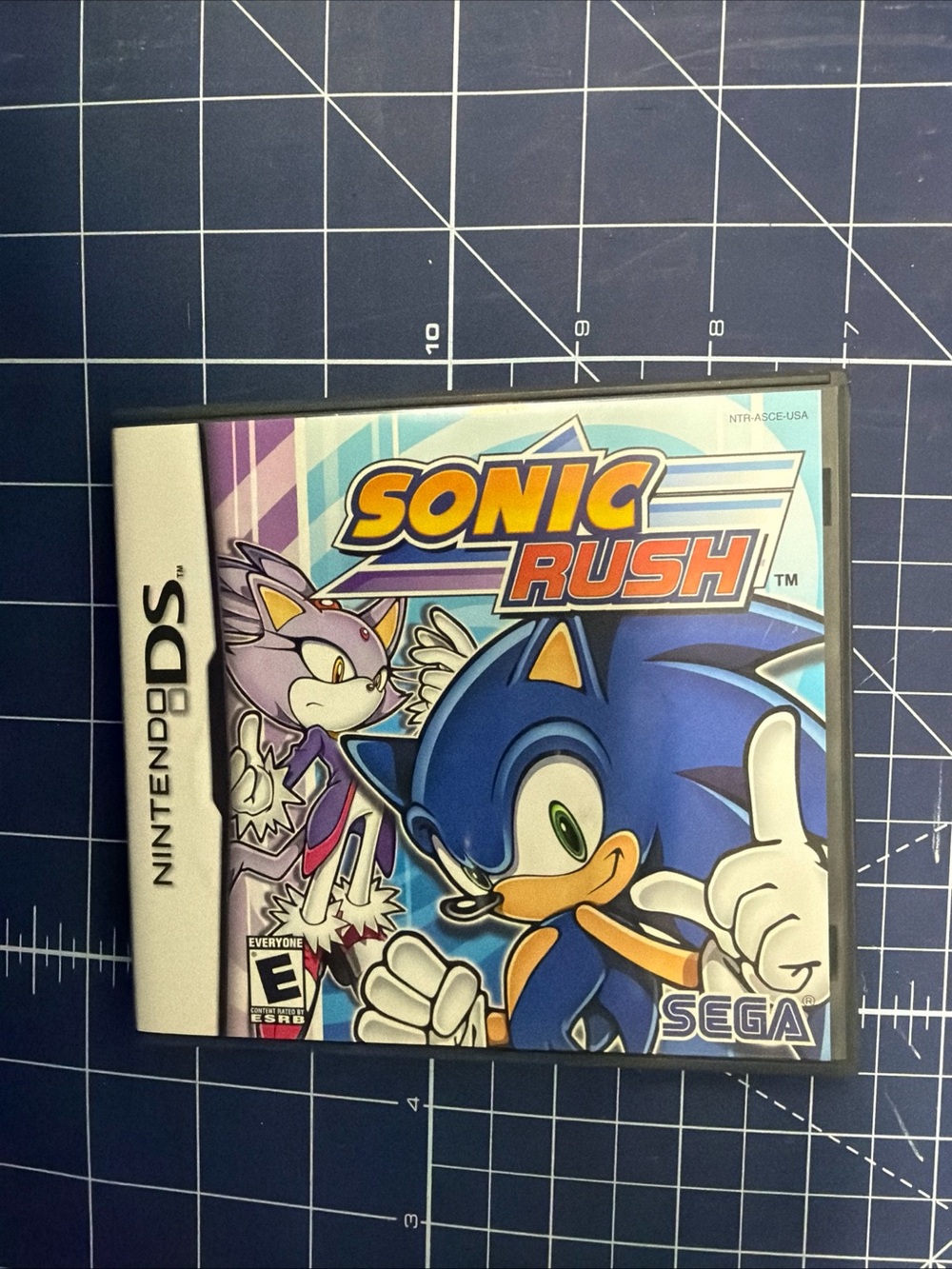 Nintendo Sonic Rush DS Game - Blue, Purple, White